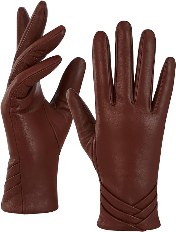 guantes de cuero